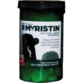 Products Myristin Canine 120 Count Joint Formula