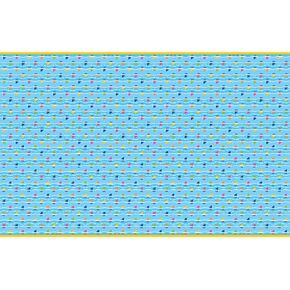 Unique Baby Shark Rectangular Plastic Multicolor Table Cover - 54" x 84" (1 Pc) - Fun & Easy Cleanup Table Cover, Perfect for Kids’ Parties