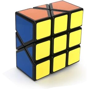 Black Grid Skewb Cube, Abnormity 1x3x3 Speed Cube, Educational Puzzle Cube Toys, Brain Teaser