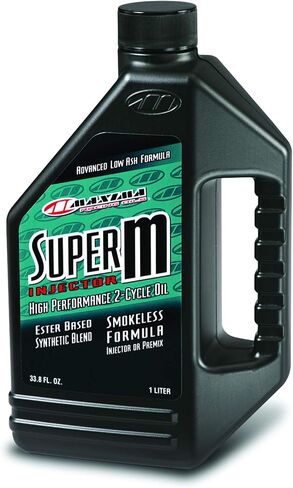 Maxima Racing Oils 289128-2PK Super M Injector 2-Stroke Premix/Injector Oil 1G Bottle, 2-Pack in Saudi Arabia