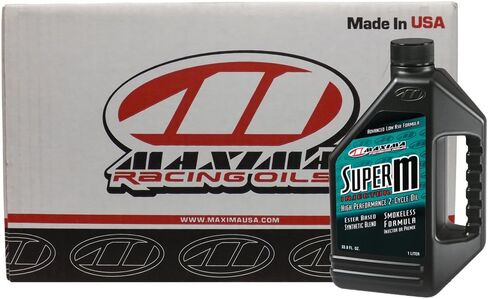 Maxima Racing Oils 289128-2PK Super M Injector 2-Stroke Premix/Injector Oil 1G Bottle, 2-Pack in Saudi Arabia