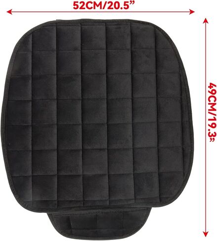 XUKEY 2 قطعة غطاء مقعد السيارة وسادة حامي مقعد حصيرة مع جيب الكرسي الأمامي واقية للطفل SUV العالمي in Kuwait