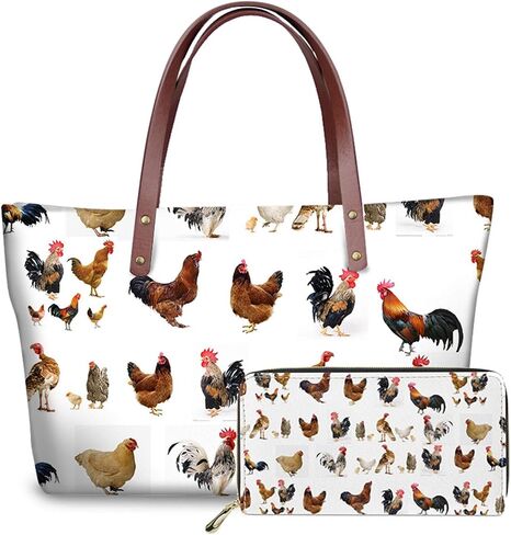 Women Satchel Handbags Shoulder Purses Totes Work Bags with Leather Wallet 2-Piece Set in Saudi Arabia