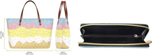 Women Satchel Handbags Shoulder Purses Totes Work Bags with Leather Wallet 2-Piece Set in Saudi Arabia