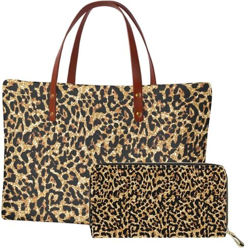 Women Satchel Handbags Shoulder Purses Totes Work Bags with Leather Wallet 2-Piece Set in Saudi Arabia