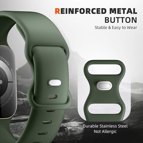 5 عبوات من أساور السيليكون الناعمة - متوافقة مع Apple Watch Ultra 2 وUltra Band 49 مم 45 مم 44 مم 42 مم 41 مم 40 مم 38 مم للرجال والنساء، حزام رياضي مسامي لسلسلة Ultra 2 iWatch 9 8 7 6 SE 5 4 3 2 in Saudi Arabia