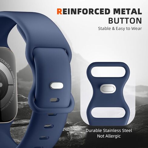 5 عبوات من أساور السيليكون الناعمة - متوافقة مع Apple Watch Ultra 2 وUltra Band 49 مم 45 مم 44 مم 42 مم 41 مم 40 مم 38 مم للرجال والنساء، حزام رياضي مسامي لسلسلة Ultra 2 iWatch 9 8 7 6 SE 5 4 3 2 in Saudi Arabia