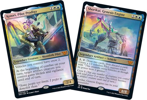 MTG Kamigawa: Neon Dynasty Commander Deck – Buckle Up + Ultra Pro Premium Alcove Tower Deck Box in Saudi Arabia