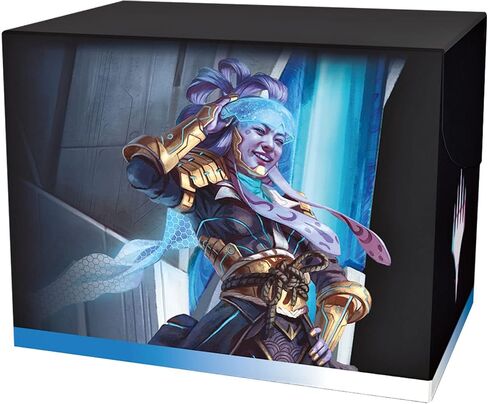 MTG Kamigawa: Neon Dynasty Commander Deck – Buckle Up + Ultra Pro Premium Alcove Tower Deck Box in Saudi Arabia