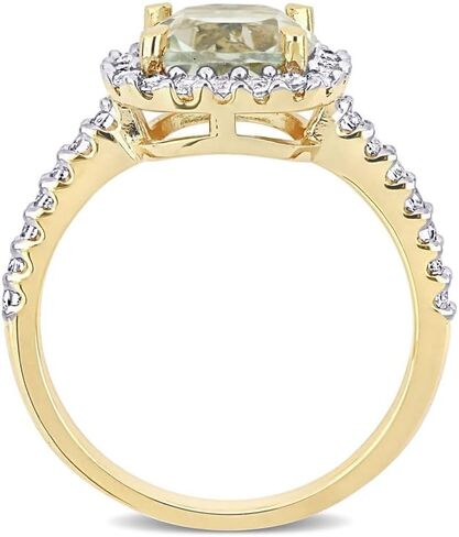 Womens Cushion Cut Gemstone Halo Statement Ring in White, Rose Or Yellow Flash Plated 925 Sterling Silver in Kuwait