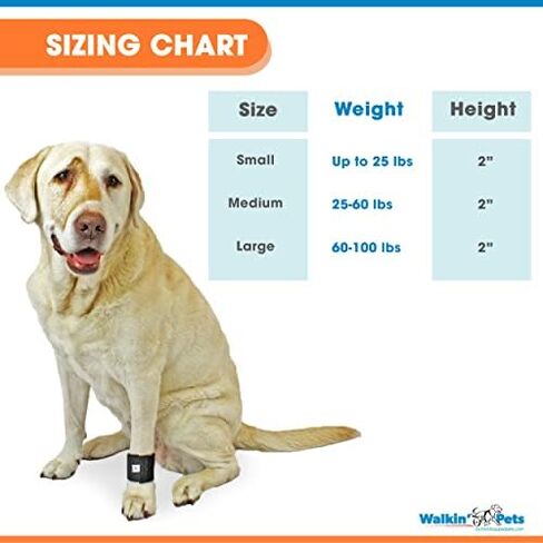 Wrist Wrap | Dog Brace for Front Leg | Joint Support for Dogs | Helps Canine Arthritis in Saudi Arabia
