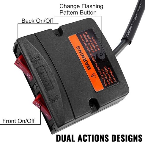 Happybuy 42 "LED ستروب ضوء بار 80 العنبر الأبيض LED تحذير خطر منارة الطوارئ ضوء بار منخفض المستوى إنفاذ القانون خطر وامض لسحب شاحنة مركبة عالمية in Kuwait