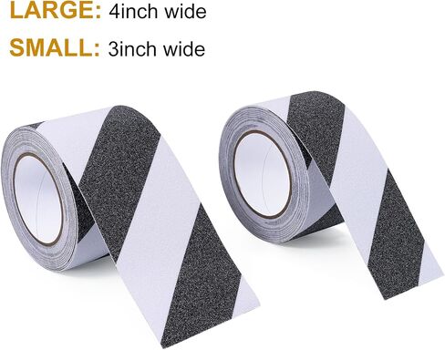 Grip Tape for Stairs 3 Inch x 33 Ft, Heavy Duty Anti Slip Tape for Stairs Outdoor/Indoor-Non Skid Tape for Stair Treads, Waterproof Outdoor Grip Tape for Stairs in Kuwait