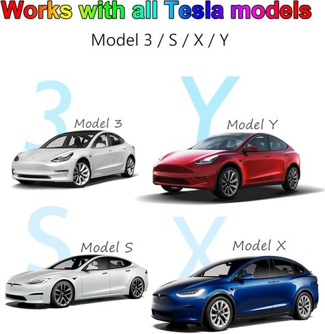 أضواء حامل أكواب السيارة لطراز تيسلا Y 3 X S، حامل أكواب متغير 7 ألوان، وسادات سجادات الأكواب، ملحقات السيارة بإضاءة LED للشحن عبر USB (قطعتان) in Kuwait