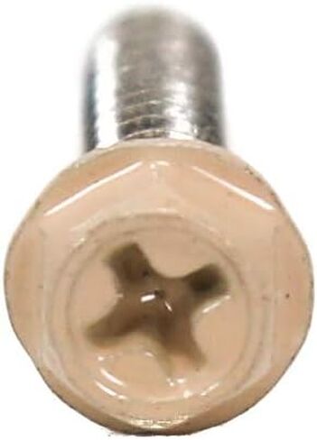 Everbilt 50 قطعة 8 × 1 بوصة. براغي معدنية من صفائح الفولاذ المقاوم للصدأ، رأس غسالة سداسية باللون البني فيليبس براغي معدنية ذاتية التنصت في صناديق مريحة وقابلة لإعادة الاستخدام، فضية 8 × 1 بوصة. مسامير معدنية صفائحية 50 قطعة in Kuwait