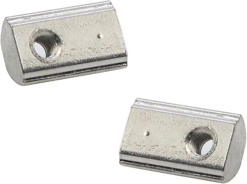 20 Pcs M3 Thread Hole T Nuts for European Standard T-Slot Aluminum Extrusion Profile Carbon Steel (2020 Series M3) in Saudi Arabia