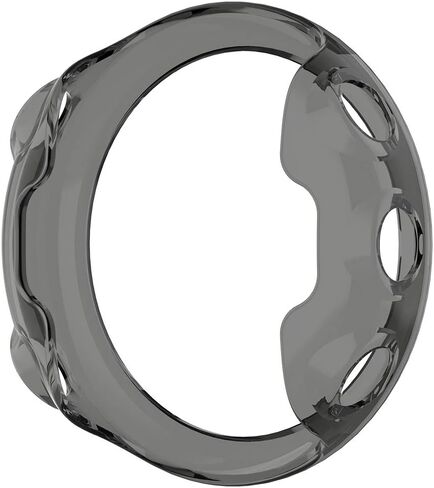 MOTONG لـ Garmin Forerunner 45 حافظة واقية شفافة من مادة TPU - غطاء حماية من مادة TPU لـ Garmin Forerunner 45 (TPU أسود) in Saudi Arabia