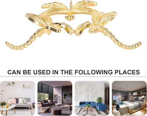 Wrought Iron Ball Display Stand Iron Crystal Ball Sphere Holder Metal Gazing Ball Holder Home Decorative Accessories ( Golden ) in Kuwait