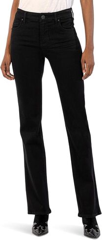 KUT from the Kloth Ana High-Rise Fab Ab Flare in Neutral in Saudi Arabia