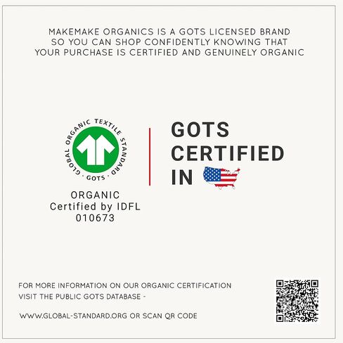 كيس وسادة للأطفال الصغار من Makemake Organics (مجموعة من 2) كيس وسادة من القطن العضوي المعتمد من GOTS - فائق النعومة ومسامي يناسب مقاس 13 × 18 للأولاد والبنات محايد للجنسين (14 بوصة × 19 بوصة، بلوم) in Kuwait