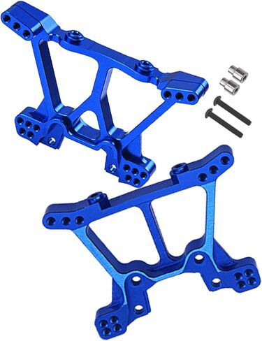 جزء ترقية برج الصدمات RC لـ 1/10 4WD Slash 4x4/Slash VXL 4X4، Stampede 4x4/Stampede VXL 4X4، مجموعة برج الصدمات الأمامية الخلفية من سبيكة معدنية، استبدال 6838 6839، أخضر in Saudi Arabia