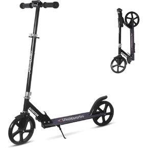 Nattork Scooter for Kids 8-12 ، المراهقين والبالغين-قابلة للطي قابلة للطي قابلة للطي مع عجلات كبيرة قوية لركوب سلس ، وتعليق خفيف ، ومضاد للفرش ، وسكوتر للبنين والبنات. in Kuwait