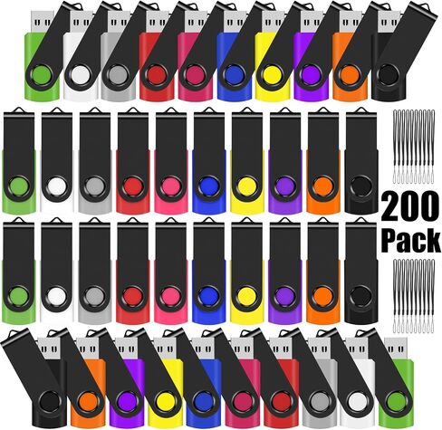 Eastbull USB Flash Drive Bulk 8GB 2 Pack مع Lanyards USB 2.0 Thumb Drive Memory Stage USB Storage in Kuwait