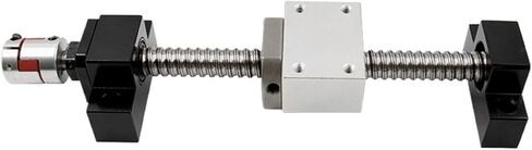 Double nut Ball Screw Control Machine Ball Screw Kit SFU1605 Ball Screw End Machined with BKBF12 + Nut Holder+ Coupling(400mm) in Saudi Arabia