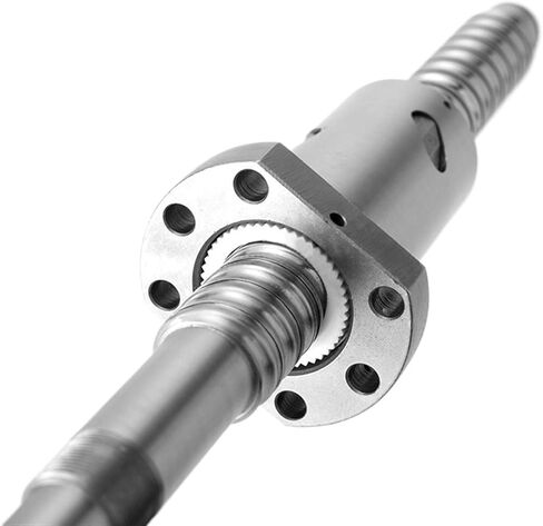 Double nut Ball Screw Control Machine C5 Ball Screw SFU2505 End Machined Parts with Ball Nut Housing BK BF Mode 3D Printer Ball Screw(750mm) in Saudi Arabia