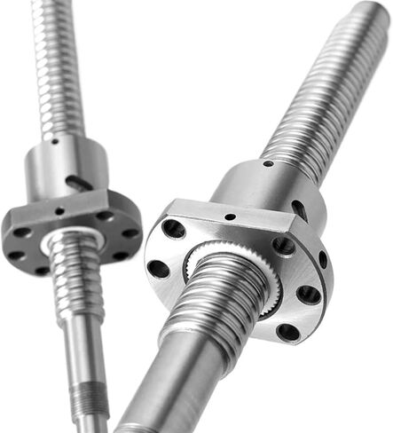 Double nut Ball Screw Control Machine C5 Ball Screw SFU2505 End Machined Parts with Ball Nut Housing BK BF Mode 3D Printer Ball Screw(750mm) in Saudi Arabia