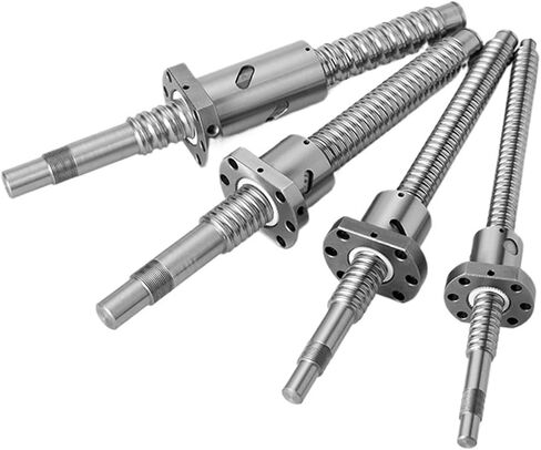 Double nut Ball Screw Control Machine C5 Ball Screw SFU2505 End Machined Parts with Ball Nut Housing BK BF Mode 3D Printer Ball Screw(750mm) in Saudi Arabia