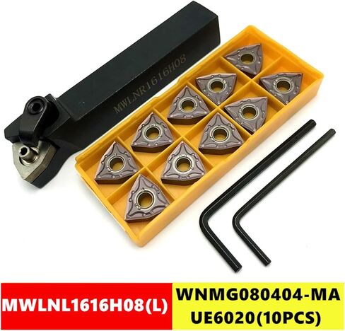 MWLNR1616H08 MWLNR2020K8 MWLNR2525M08 حامل أدوات التحول الخارجي Carbide إدراج WNMG080404 WNMG080408 مخرطة (MWLNR1616H08-08VP) in Saudi Arabia