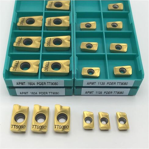 APMT1135 APMT1604 TT9080 Milling إدراج الأداة القابلة للفهرسة تحول إدراج أدوات مخرطة CNC Carbide أداة القطع (APMT1135 TT9080) in Saudi Arabia