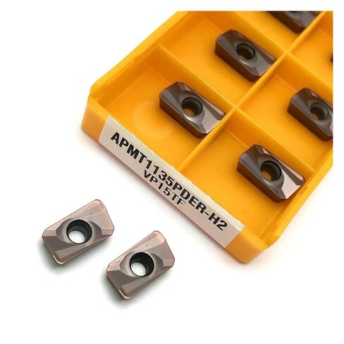 APMT1135 M2 APMT1135 H2 Indexable Milling Inserts Carbide Inserts Cutting Lathe Tool CNC Milling Turning Tool(APMT1135 M2 VP15TF) in Saudi Arabia
