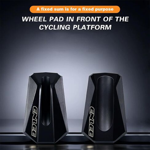 Bike Front Wheel Riser Block, Indoor Bike Trainer Front Wheel Block, Cycling Trainer Front Wheel Riser, Cycling Stabilizer Stand, Precise Fit for Different Bikes in Saudi Arabia