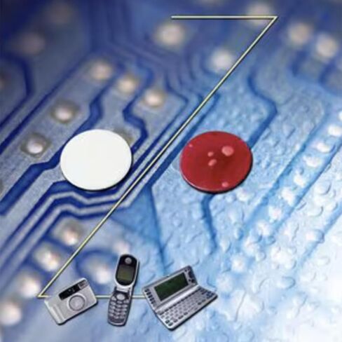 5mm Ultra-Thin Water Contact Indicator Stickers for Warranty Void Instruction in Electronics Repair (520-Pack, Water Sensitive Labels, Turn Red When Contact Water, Model: 0202) in Kuwait