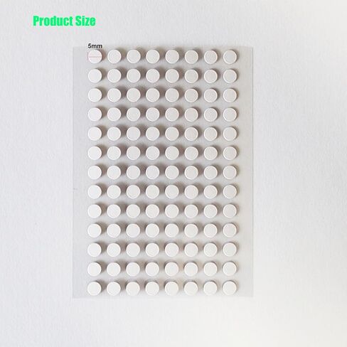 5mm Ultra-Thin Water Contact Indicator Stickers for Warranty Void Instruction in Electronics Repair (520-Pack, Water Sensitive Labels, Turn Red When Contact Water, Model: 0202) in Kuwait