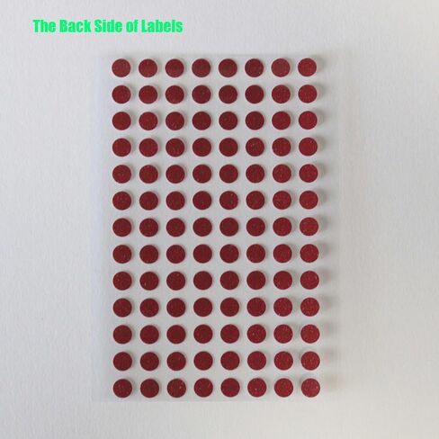 5mm Ultra-Thin Water Contact Indicator Stickers for Warranty Void Instruction in Electronics Repair (520-Pack, Water Sensitive Labels, Turn Red When Contact Water, Model: 0202) in Kuwait