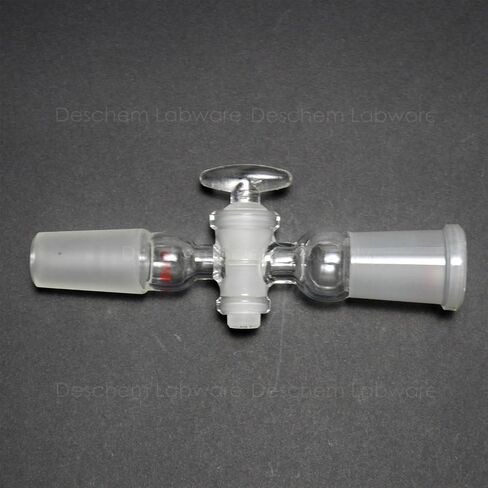 24/40,Glass-Adapter,with Ground Cone & Socket,Glass Stopcock,Lab Valve in Saudi Arabia