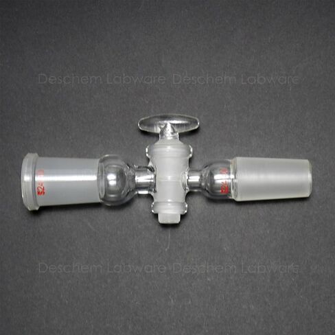 24/40,Glass-Adapter,with Ground Cone & Socket,Glass Stopcock,Lab Valve in Saudi Arabia