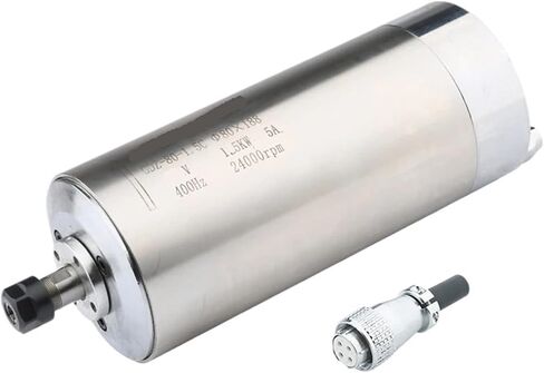 1.5kw 220v ER11 Chuck φ80x188 GDZ-80-1.5 محرك مغزل مبرد بالهواء in Saudi Arabia