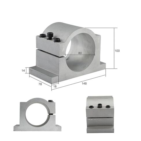 1.5 كيلو واط ER11 مجموعة محرك مغزل مع المغزل المبرد بالمياه ، العاكس ، قوس 80 مم ، مضخة المياه ، 14 قطعة in Kuwait