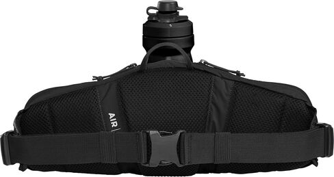 Camelbak Podium Flow 2 حزمة الخصر لركوب الدراجات الجبلية ، ركوب الدراجات في الحصى - يحتوي على زجاجة دراجة من سلسلة أوقية من المنصة ، أسود in Saudi Arabia