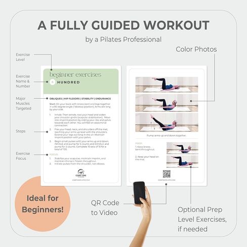 Pilates Ring Bundle Includes Workout Cards, Resistance Band, and Pilates Circle Set. Pilates Equipment for The Ultimate Home Pilates Kit and at-Home Pilates Workout. in Saudi Arabia