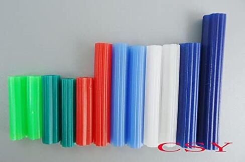 2017 توسيع مسمار 5x25 6x25 7x25mm مواد قابس بلاستيكي مرساة PE - (اللون: 6x25 100pcs) in Saudi Arabia