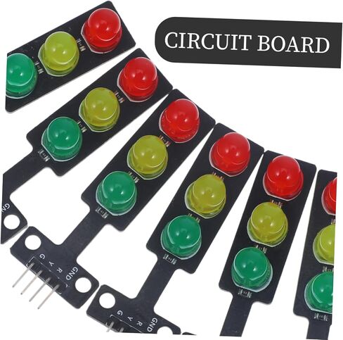 شاشة مصباح LED MODULE ABOOFAN 6PCS للمشاريع الإلكترونية سهلة التثبيت المجلس الفردي للاستخدام التعليمي in Saudi Arabia