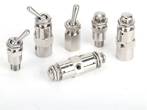 Air Pneumatic Valve Toggle Toggle Buncl TAC2-41V 31V 41P 31P 41PP TAC-4V 4P 3P 3V TV-3S 1PC (TV-3S) in Kuwait
