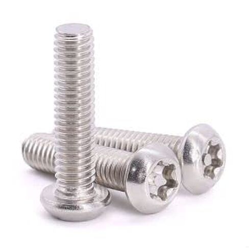 M6-1.0 × 16 مم (30 جهاز كمبيوتر) رأس مسامير آلة أمان Torx Torx براغي ، بت ضمن واحد ، 304 الفولاذ المقاوم للصدأ 18/8 ، البراغي المقاومة للعبث ، الخيط الكامل in Kuwait