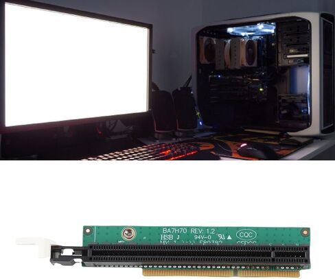 PCI E Graphic Card Adapter Tiny 5 PCIE16 Riser for ThinkCentre M920q M920x M910x M720q P330 Computer Components 01AJ940, Versatile PCB and Iron Material PCI E Graphic Card in Kuwait