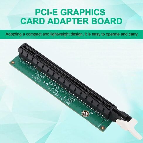 PCI E Graphic Card Adapter Tiny 5 PCIE16 Riser for ThinkCentre M920q M920x M910x M720q P330 Computer Components 01AJ940, Versatile PCB and Iron Material PCI E Graphic Card in Kuwait